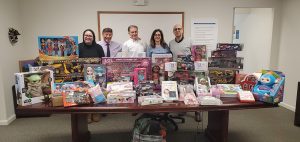 IBSS gathered toys for the C-4 Holiday Toy Drive